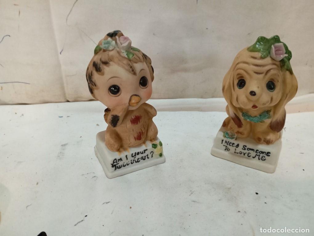 Vintage: 2 figuras de porcelana - Foto 1