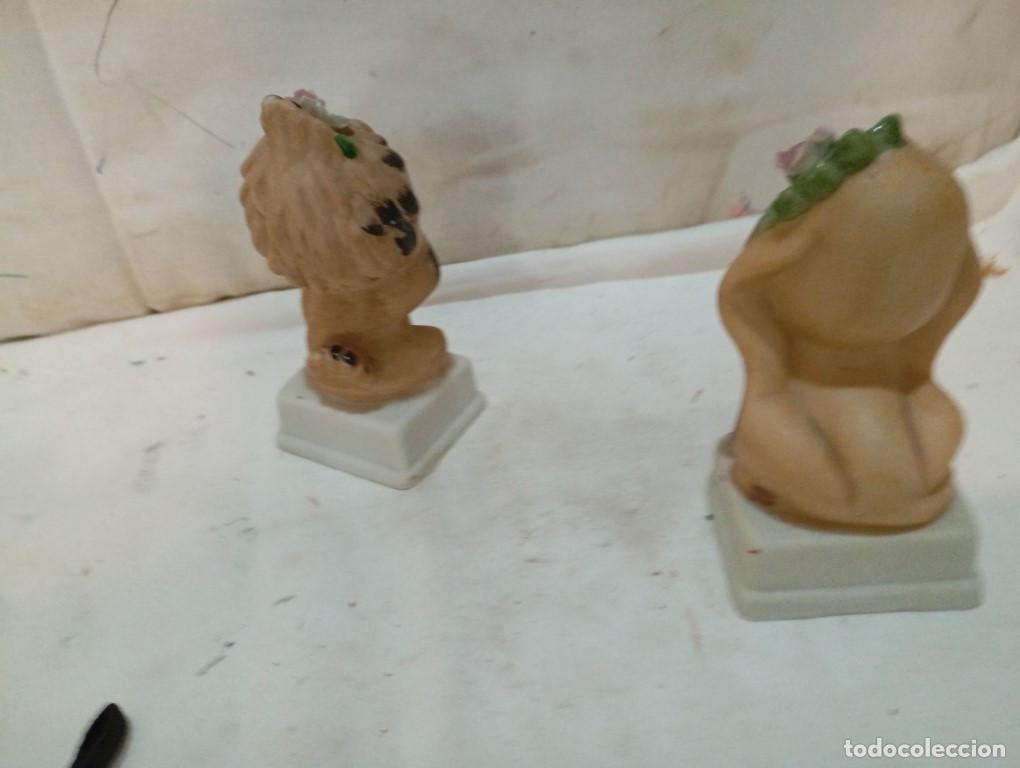 Vintage: 2 figuras de porcelana - Foto 4