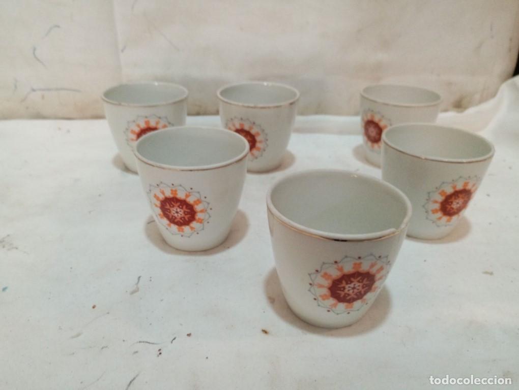 Vintage: 6 vasos de ceramica vitange - Foto 1