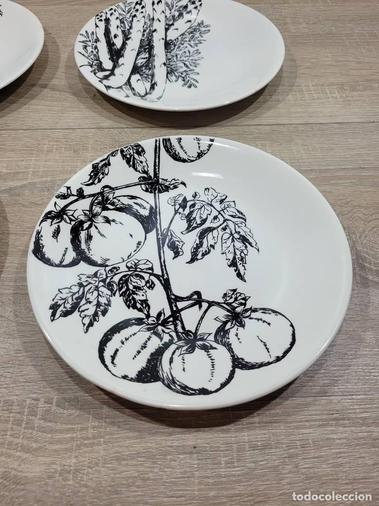 Vintage: 4 PLATOS DE ENSALADA - Foto 2