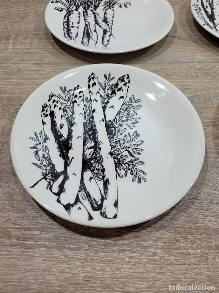 Vintage: 4 PLATOS DE ENSALADA - Foto 3