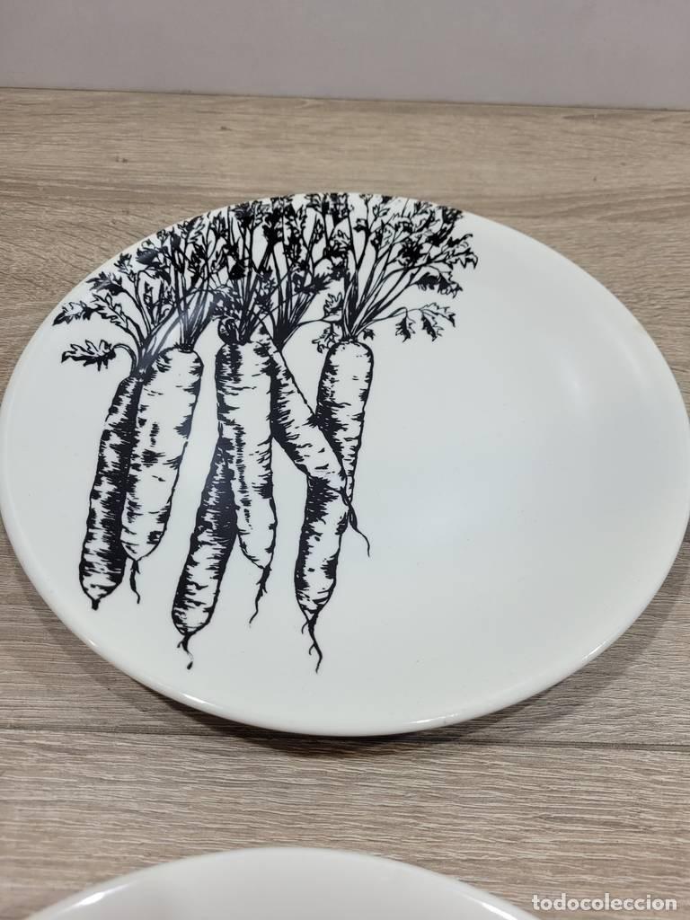 Vintage: 4 PLATOS DE ENSALADA - Foto 4