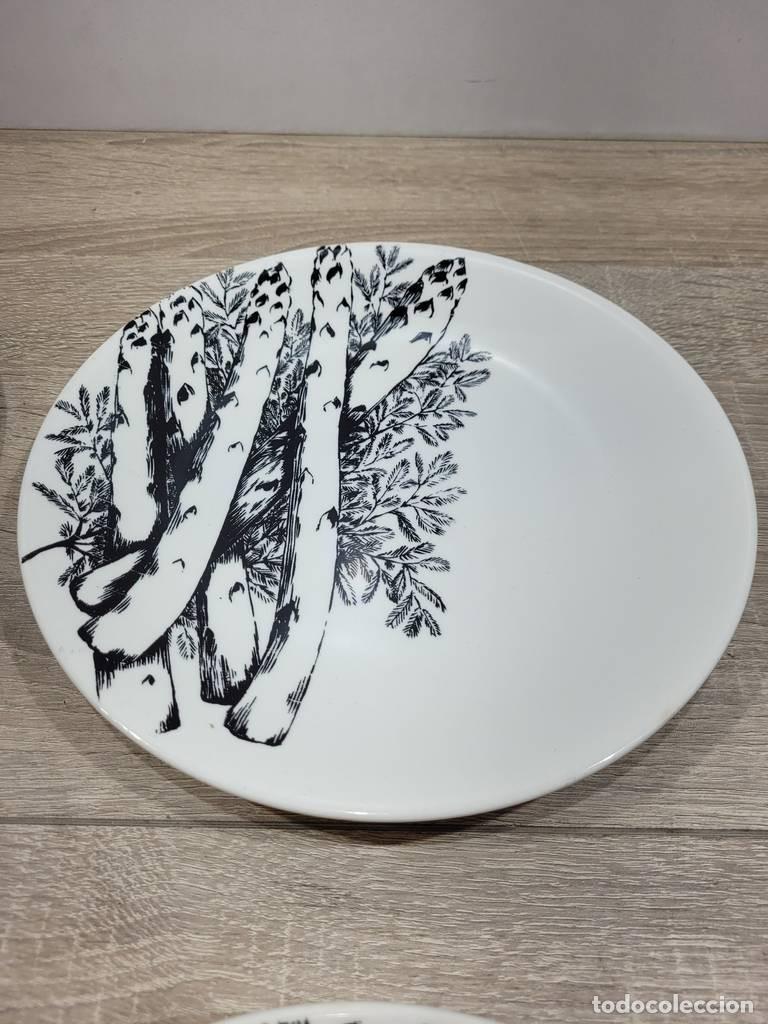 Vintage: 4 PLATOS DE ENSALADA - Foto 5