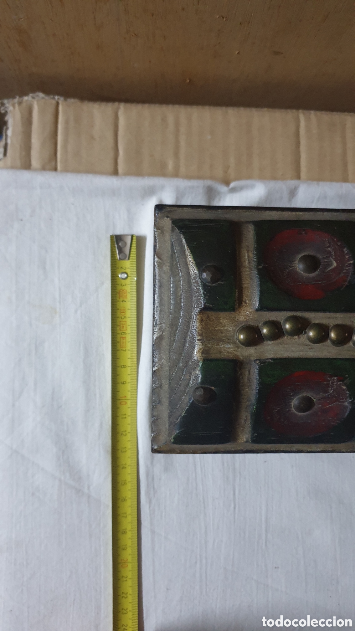 Vintage: COFRE/CAJA DE MADERA - Foto 7