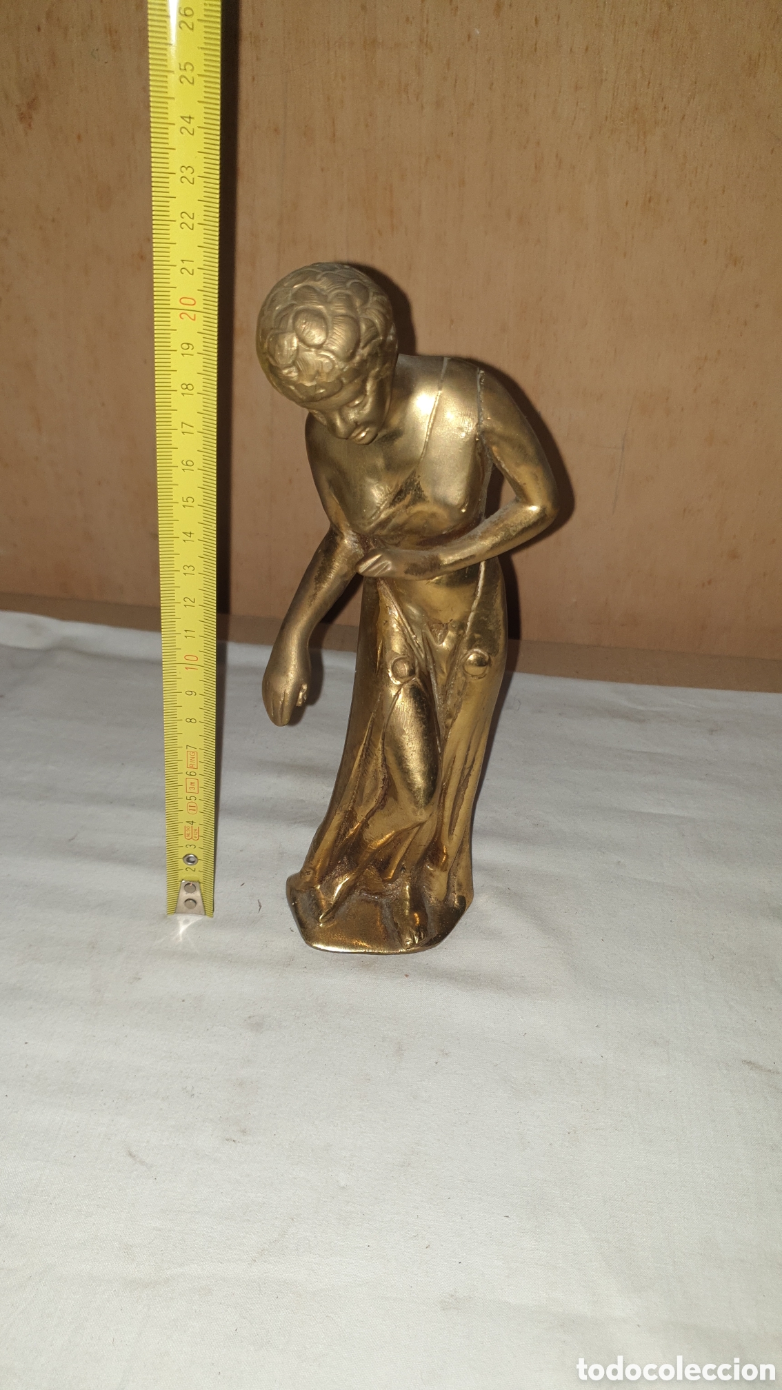 Vintage: ESTATUA MUJER DE BRONCE - Foto 3