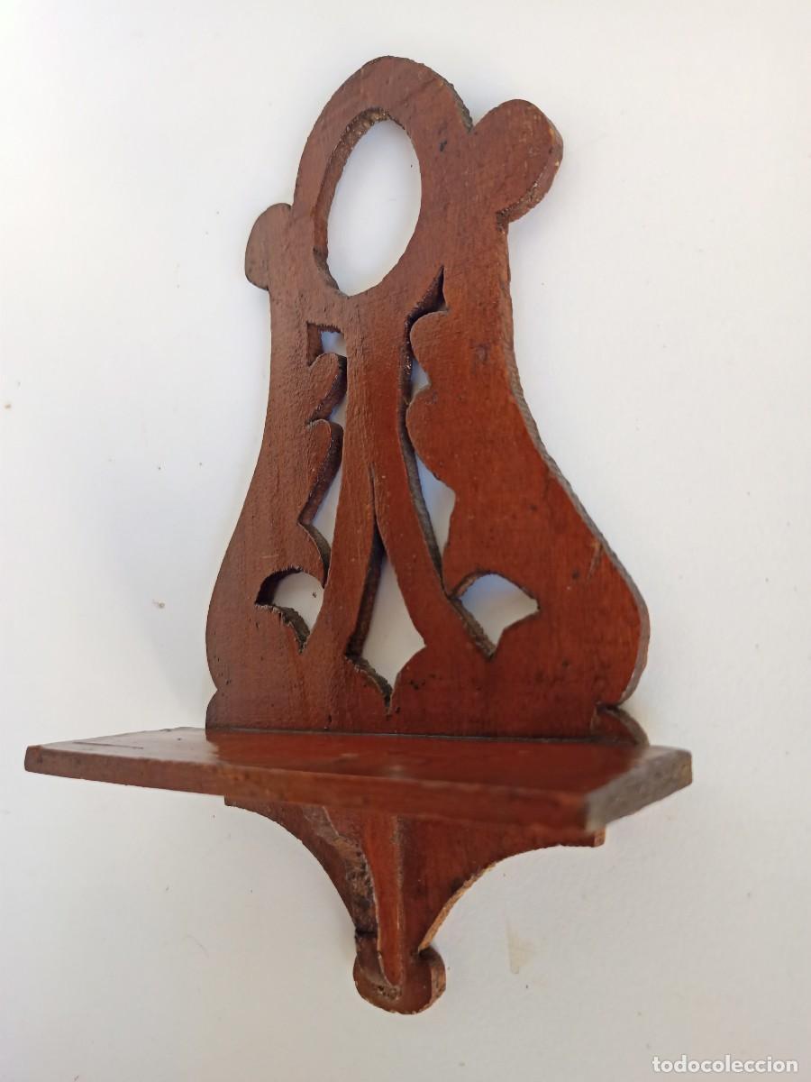 Vintage: Repisa o mensula de madera - Foto 2