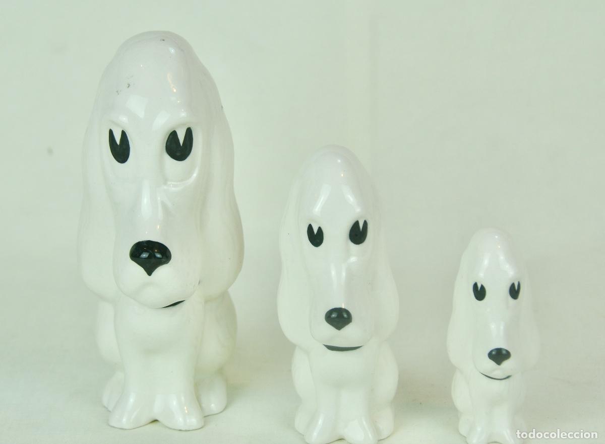 Vintage: 3 Perros de la marca inglesa Sylvac - Foto 4