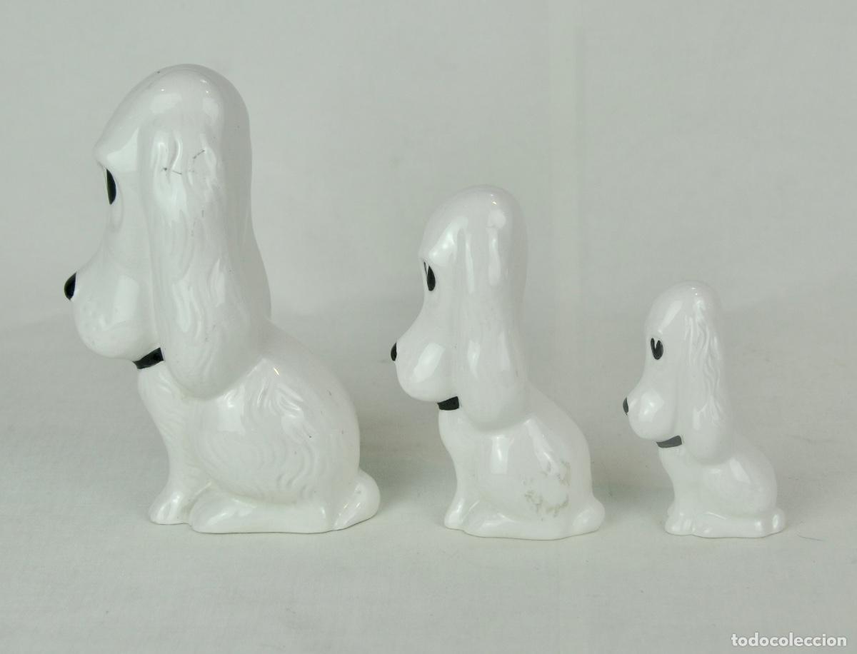 Vintage: 3 Perros de la marca inglesa Sylvac - Foto 6