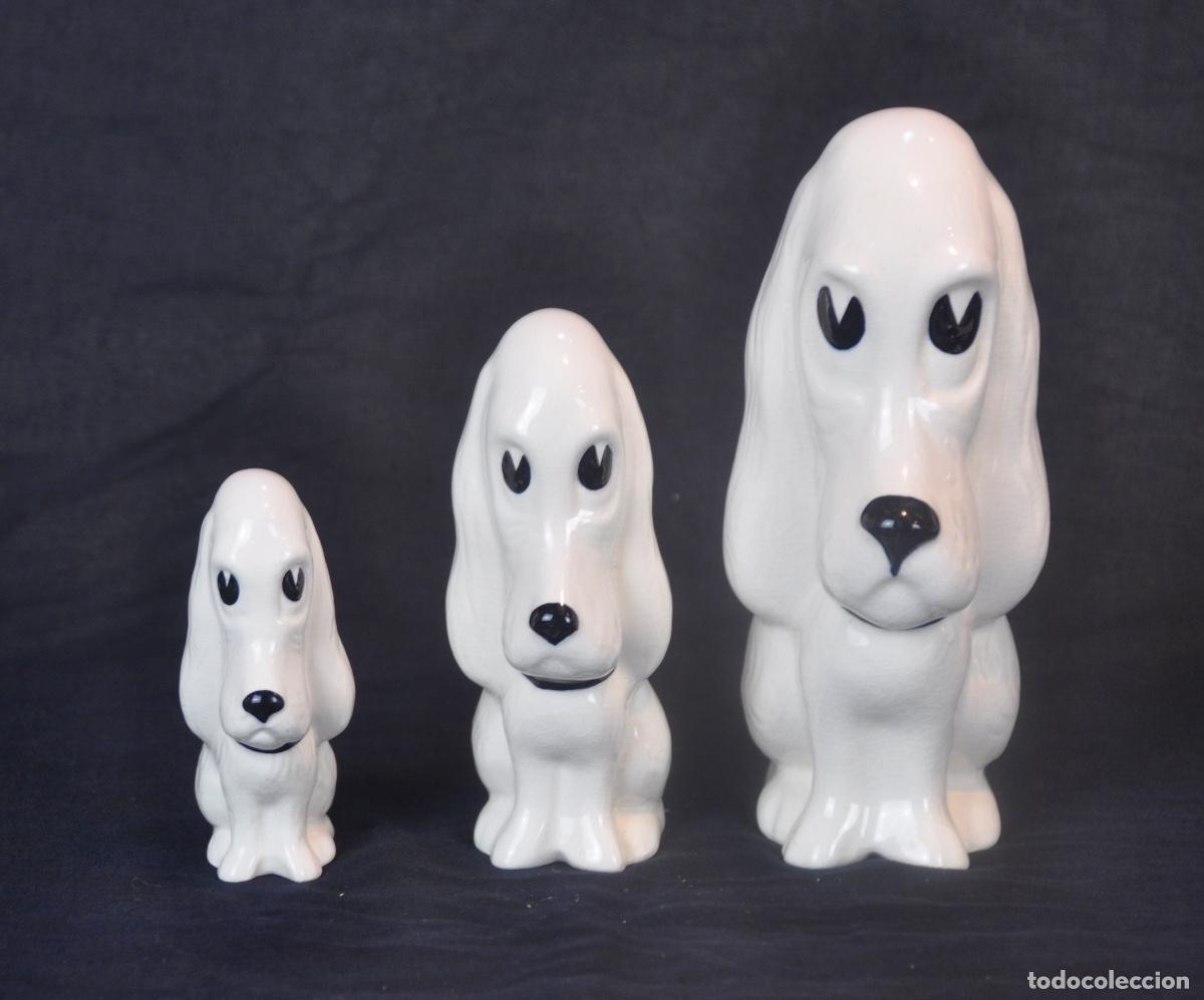 Vintage: 3 Perros de la marca inglesa Sylvac - Foto 10