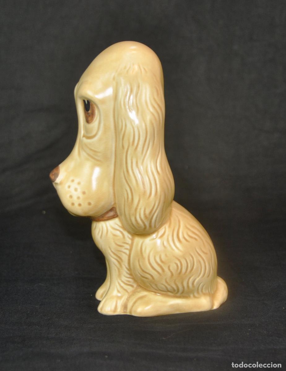 Vintage: Perro cocker de la marca inglesa Sylvac marr&oacute;n - Foto 2