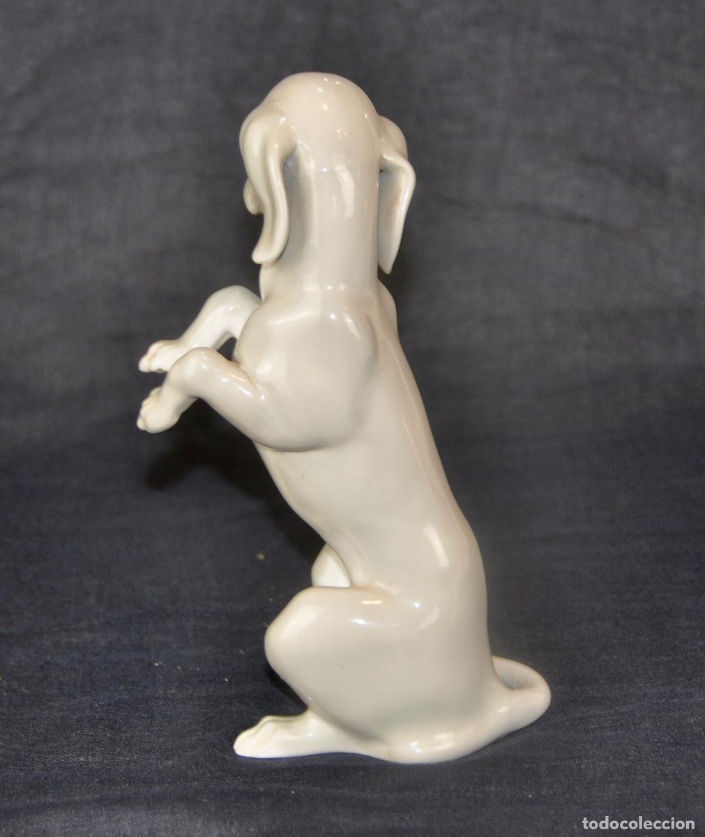 Vintage: Perro en porcelana Made in Spain - Foto 3