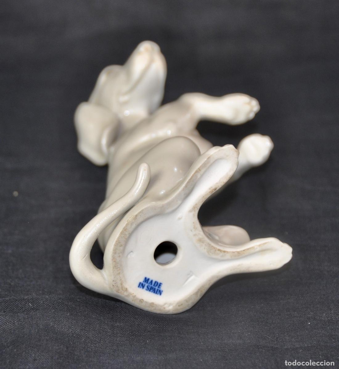 Vintage: Perro en porcelana Made in Spain - Foto 5