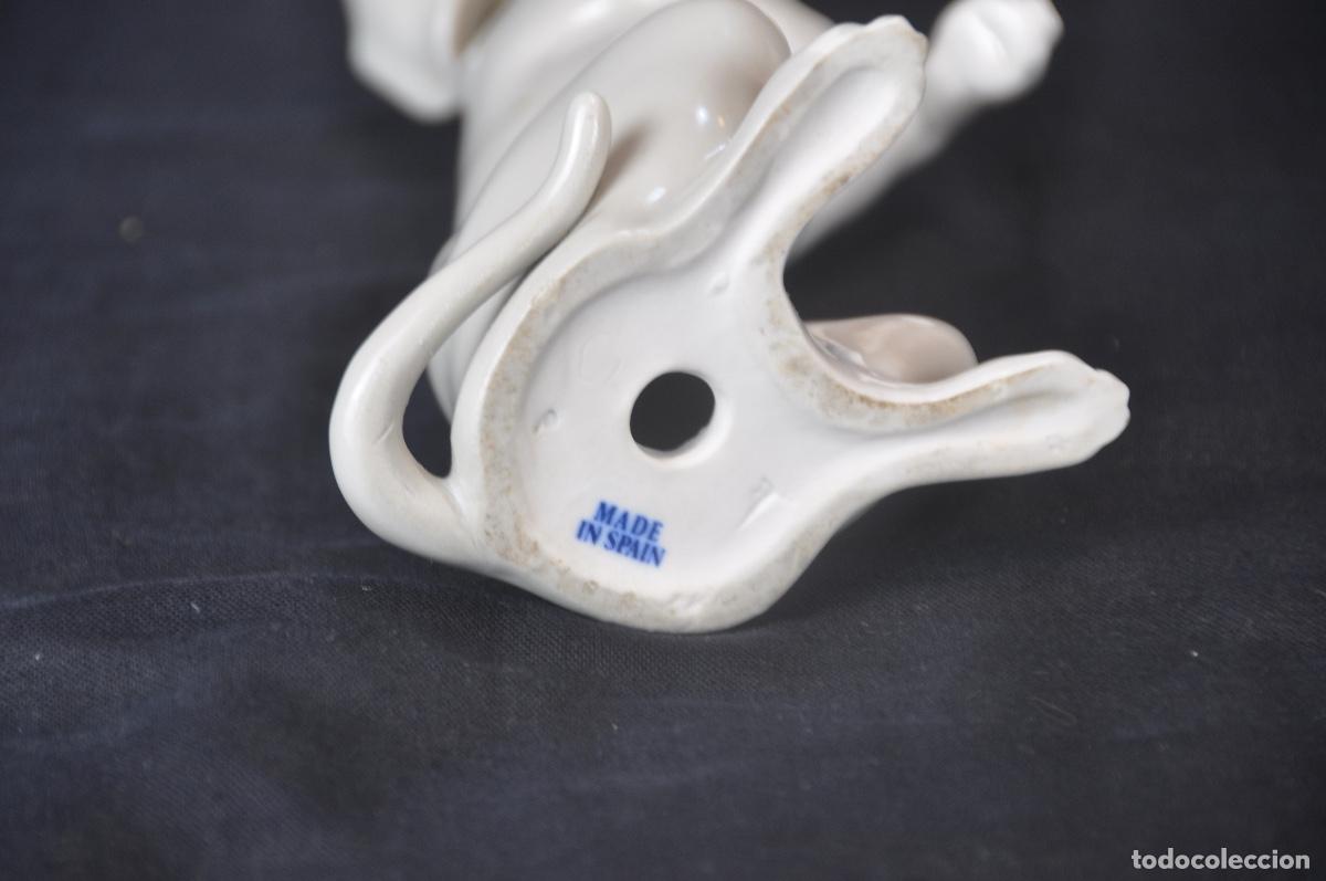 Vintage: Perro en porcelana Made in Spain - Foto 6