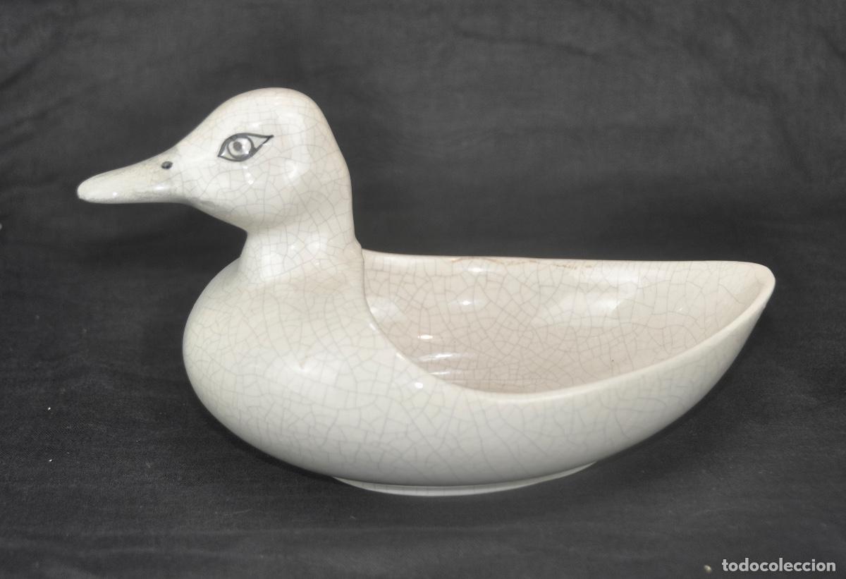 Vintage: Figura pato de origen franc&eacute;s - Foto 1