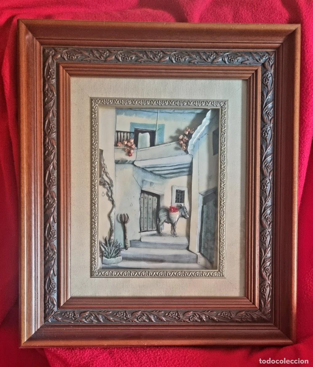 Vintage: PRECIOSO CUADRO DE CERAMICA