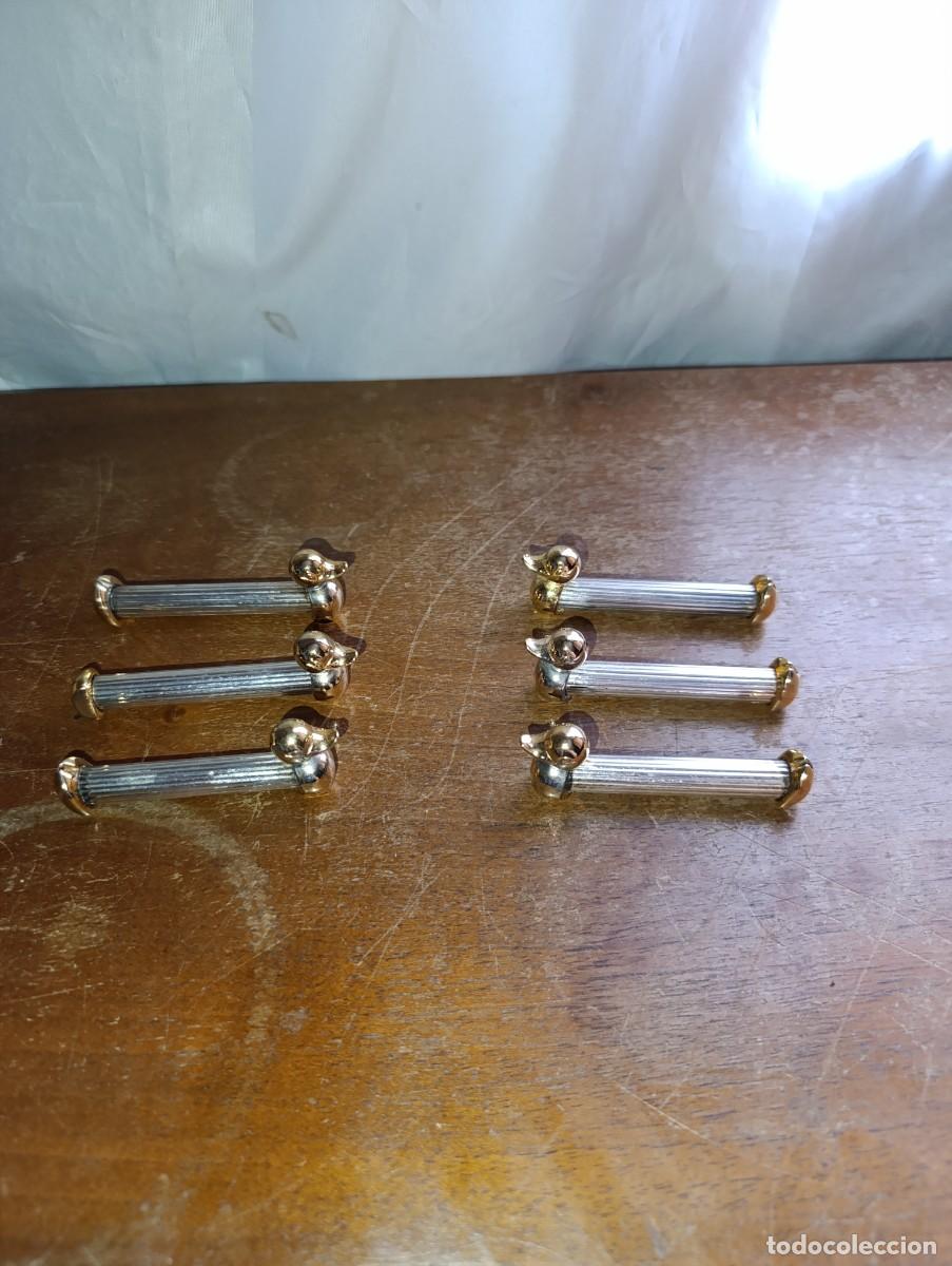 Vintage: Sujeta cubiertos con forma de patito - Foto 1
