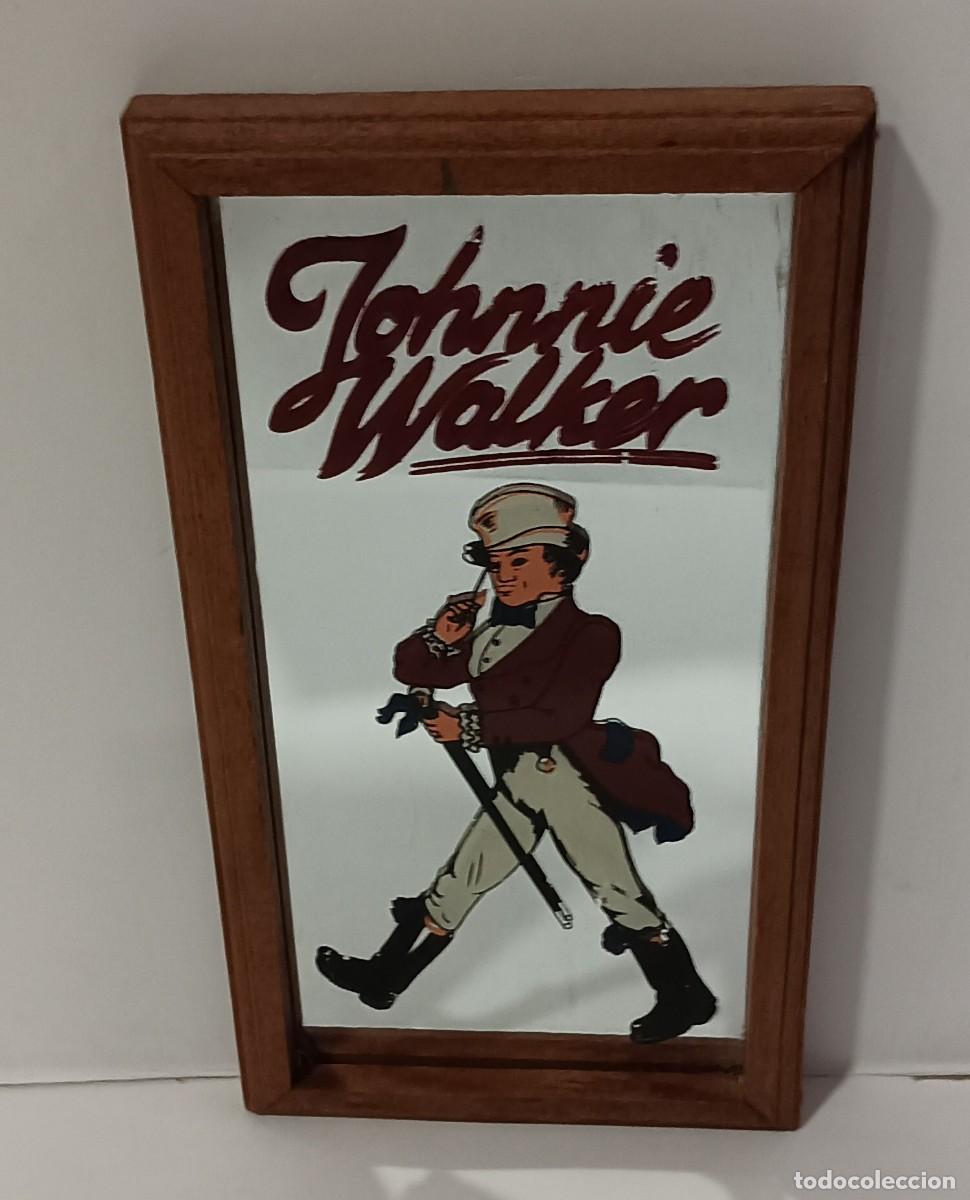 Vintage: CUADRO ESPEJO DE JOHNNIE WALKER - Foto 1