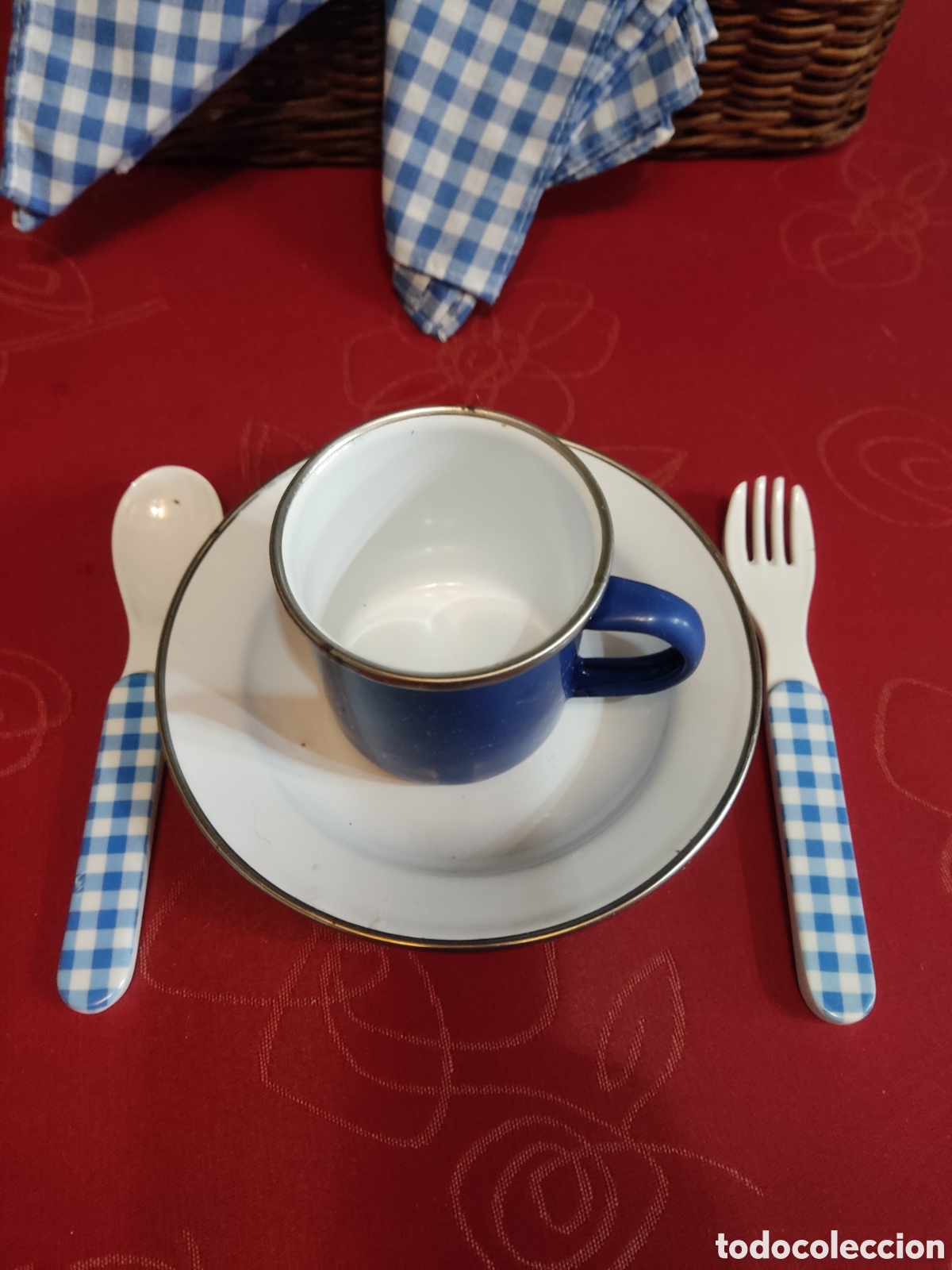 Vintage: Cesta vintage picnic ( 4 servicios ) - Foto 2