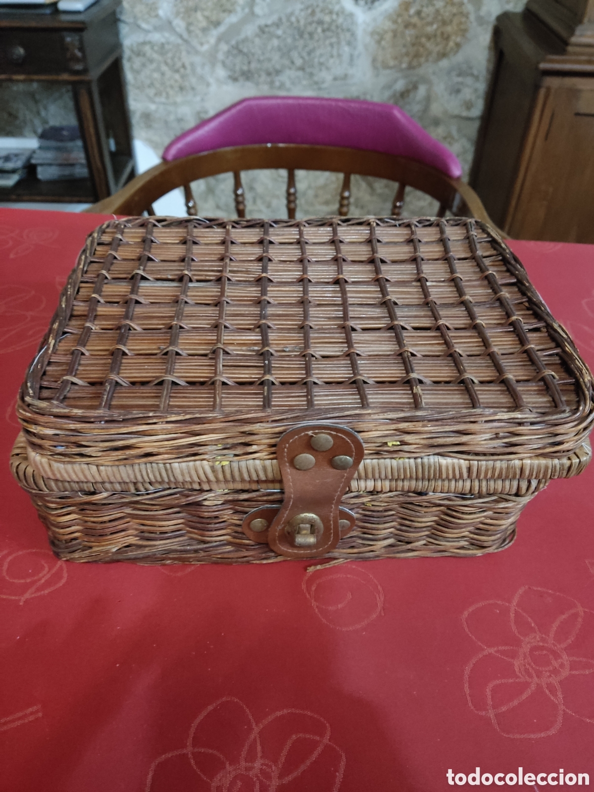 Vintage: Cesta vintage picnic ( 4 servicios ) - Foto 5