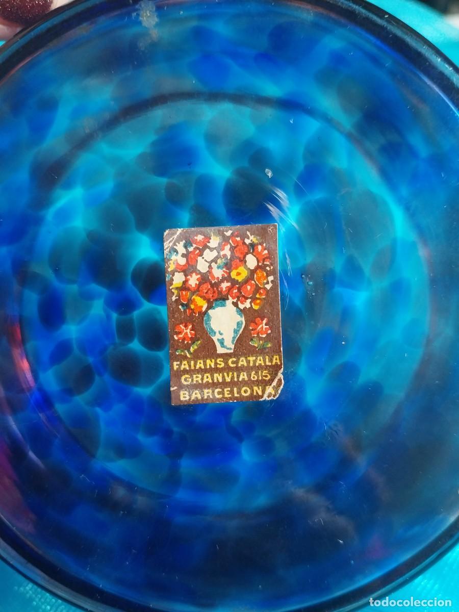 Vintage: Bombonera joyero cristal Faians - Foto 4