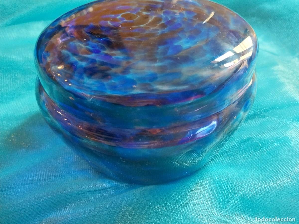 Vintage: Bombonera joyero cristal Faians - Foto 5
