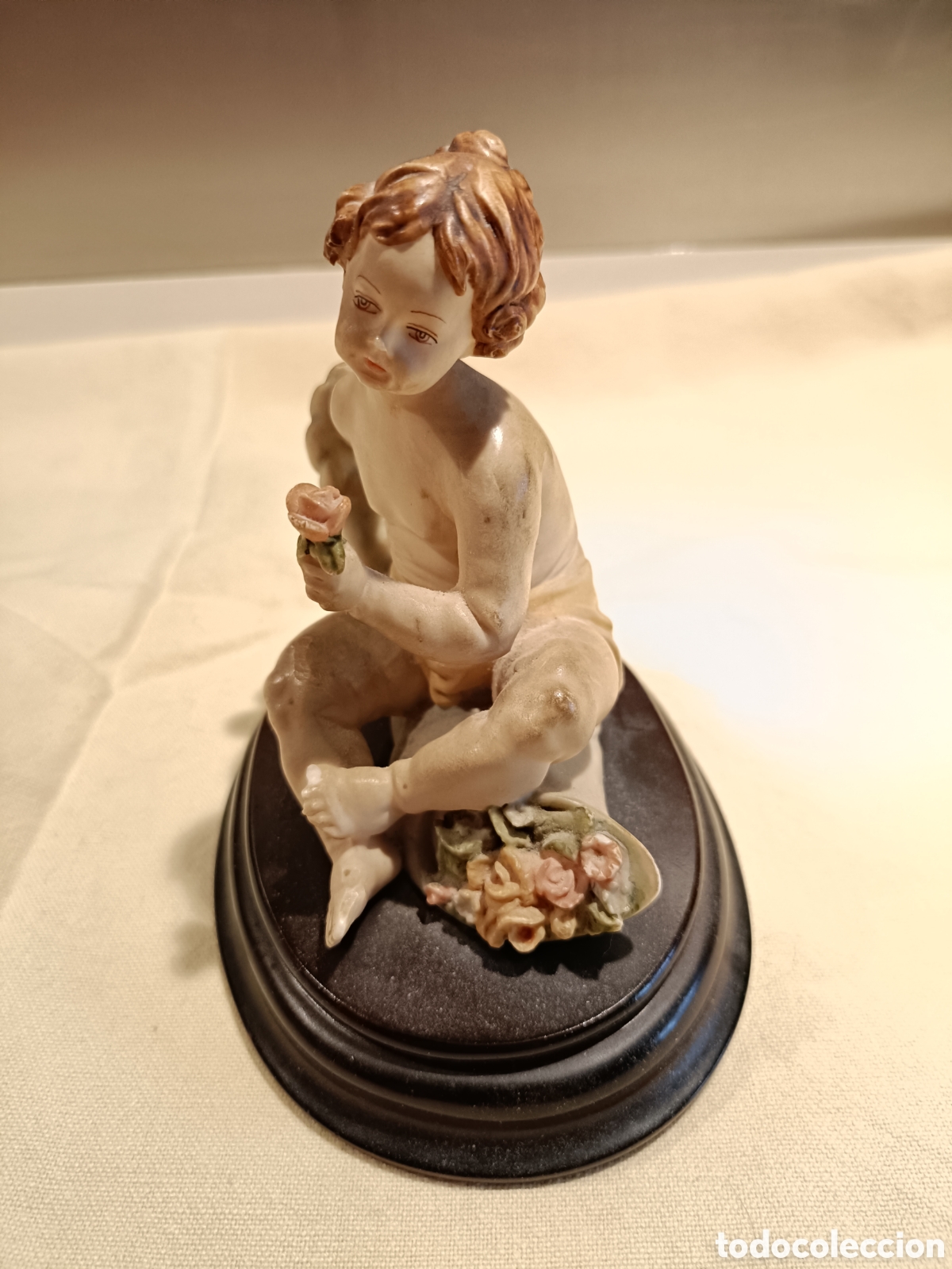 Vintage: Figura decoraci&oacute;n a&ntilde;os 70