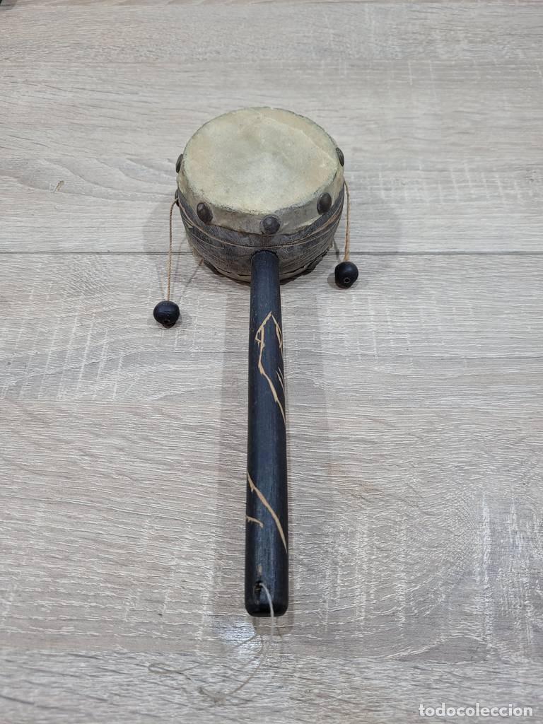 Vintage: TAMBOR DE MANO ARTESANAL - Foto 1