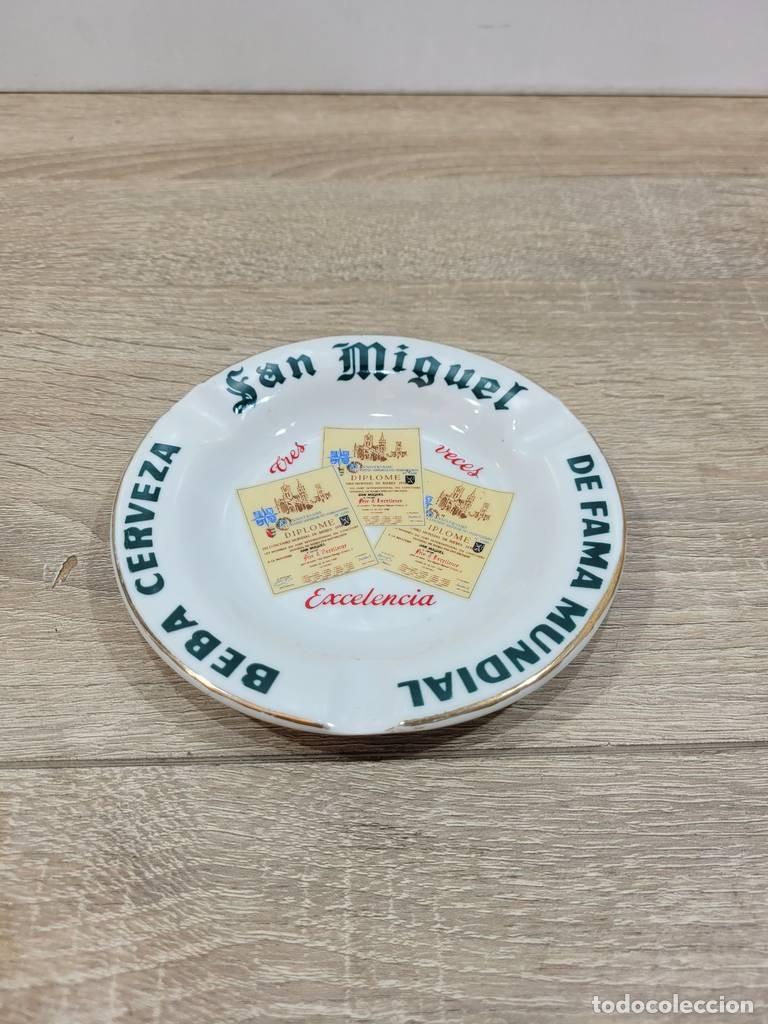 Vintage: CENICERO DE LA MARCA SAN MIGUEL - Foto 1