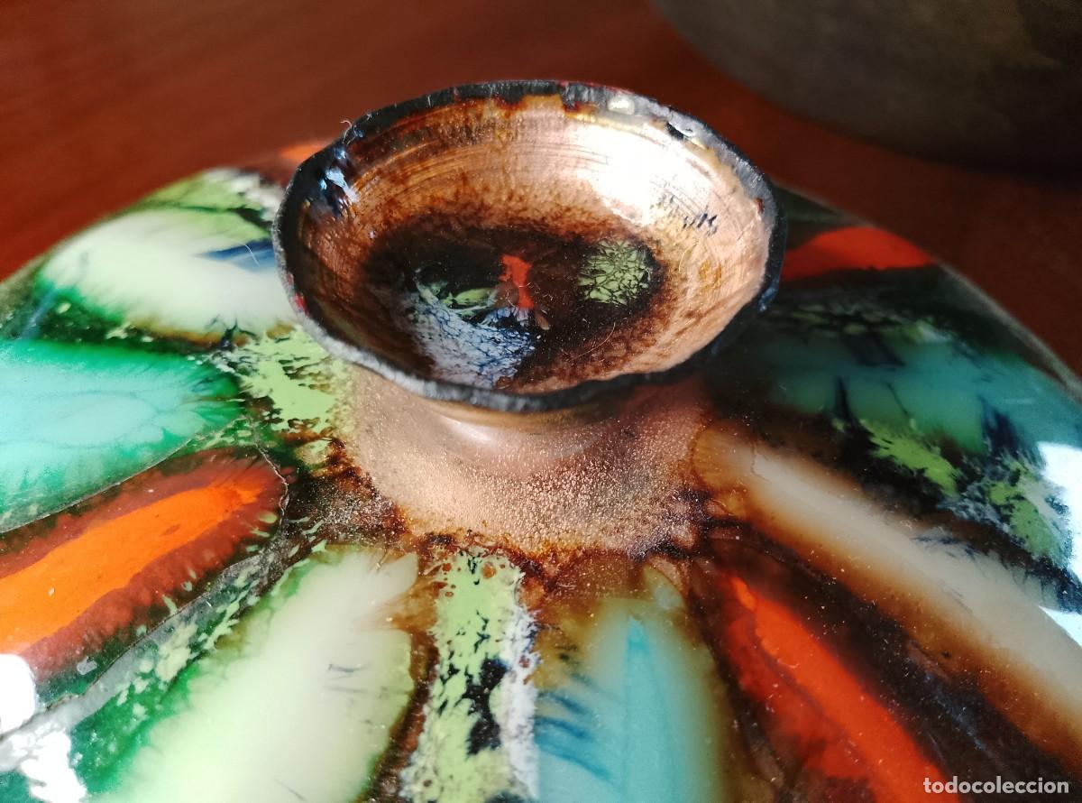 Vintage: Bol de madera con tapa esmaltada - Foto 13