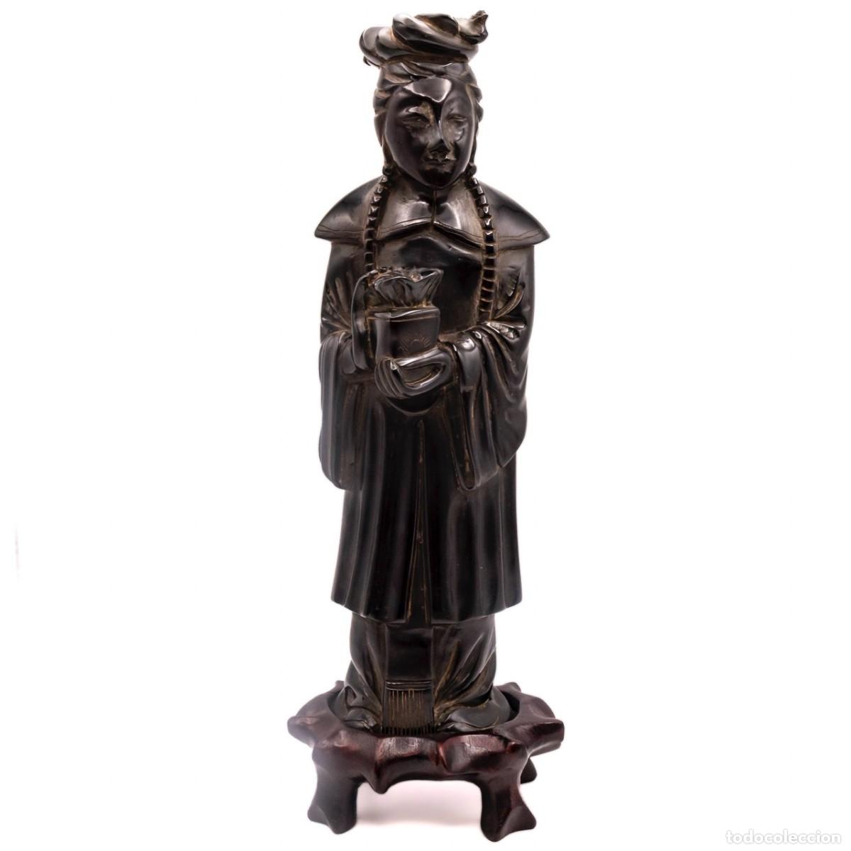 Vintage: Mujer Oriental Madera