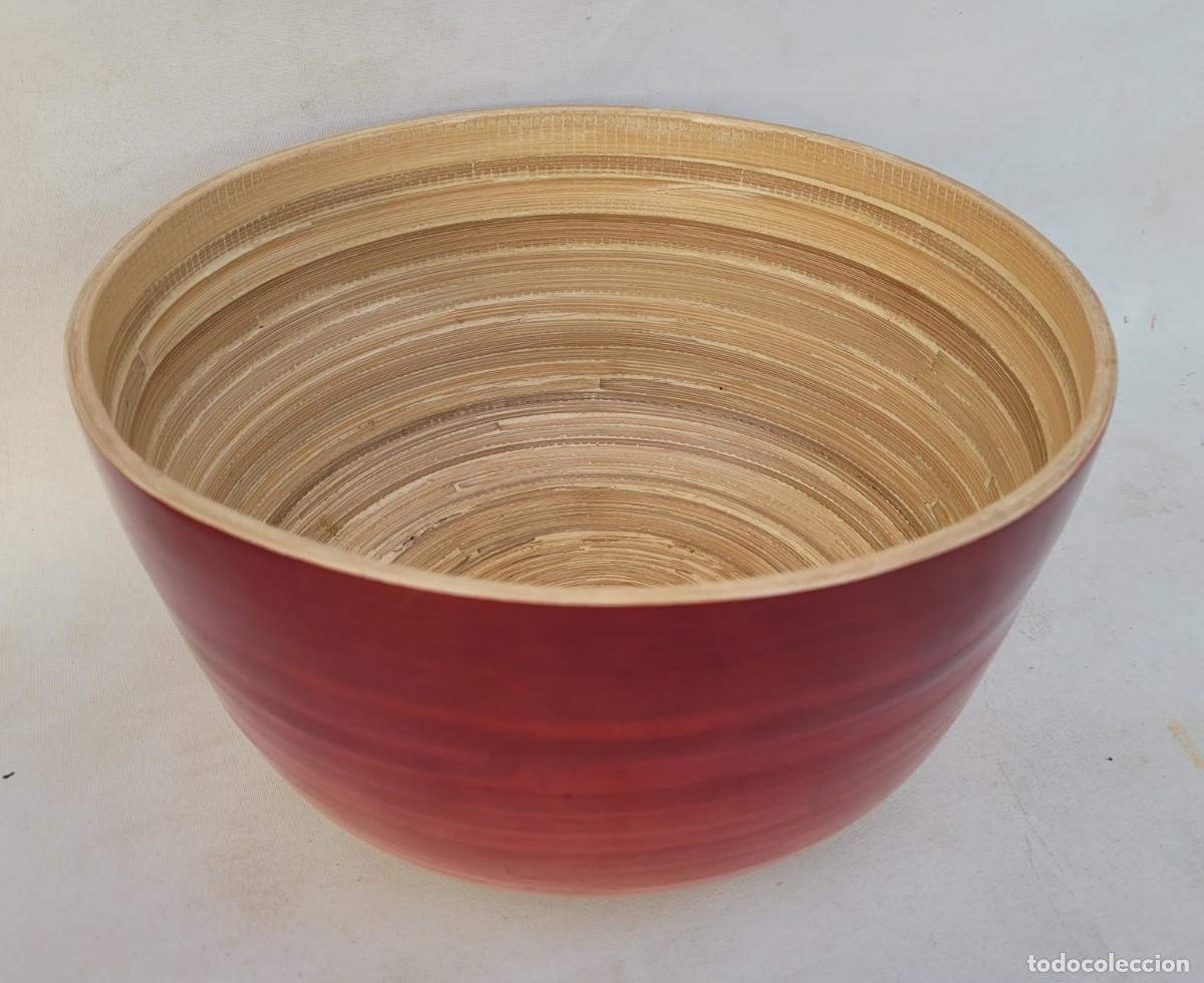 Vintage: Cuenco de bamb&uacute;, Ernesto, di&aacute;metro 25 cm