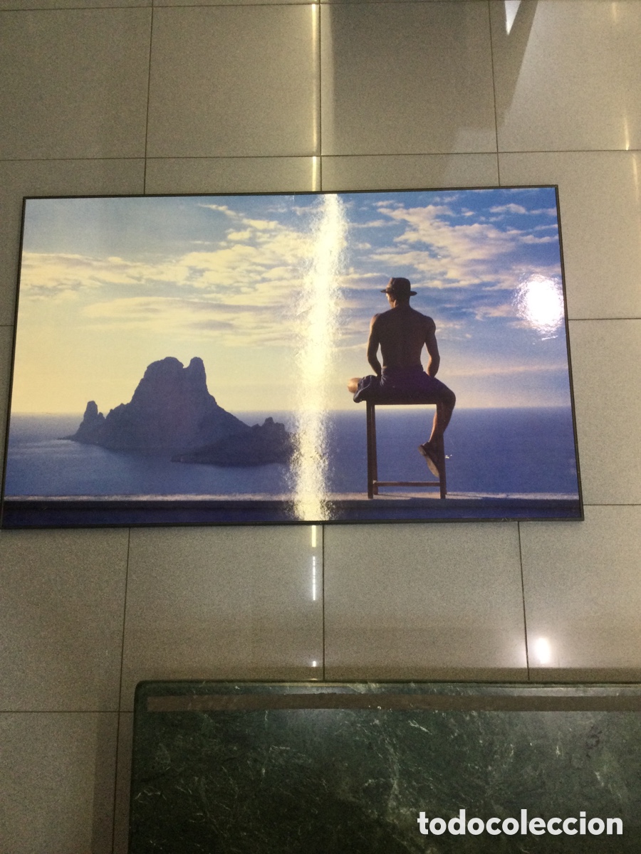 Vintage: L&aacute;mina en marcada imagen id&iacute;lica medidas uno 78 &times; 73