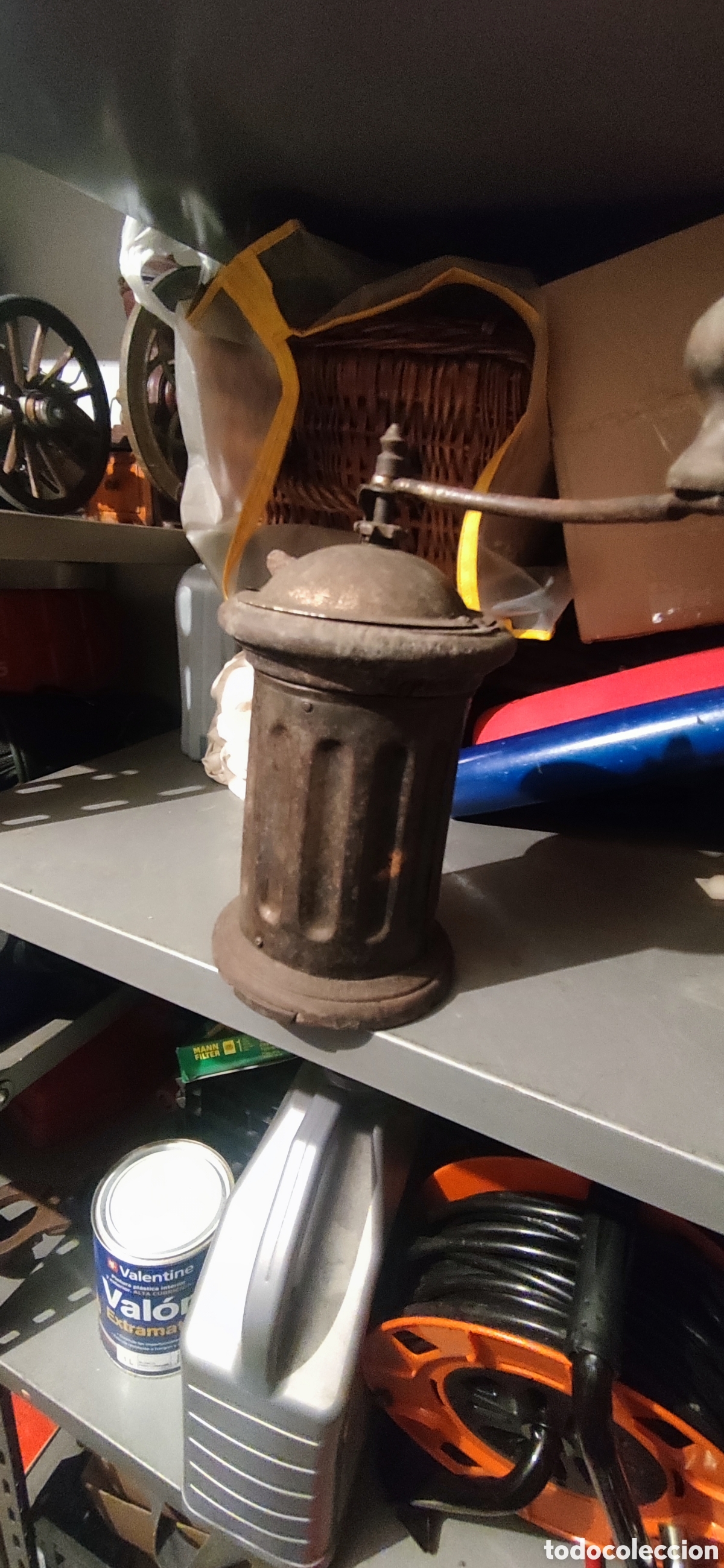 Vintage: Molinillo de caf&eacute; antiguo