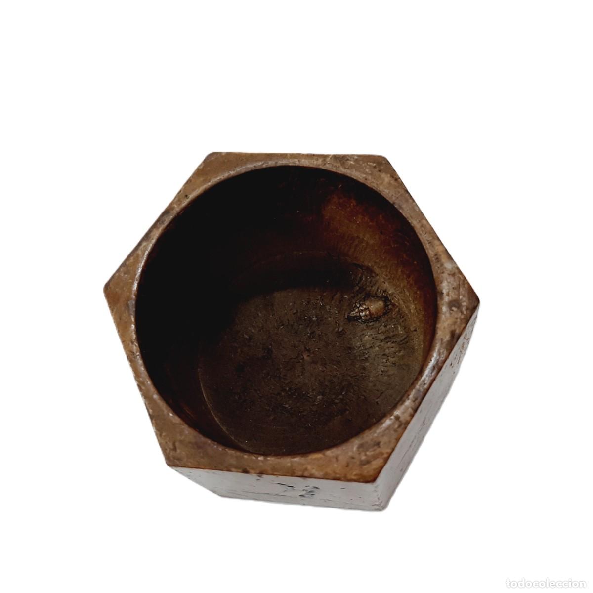 Vintage: Taza de madera hexagonal vintage (11.5) - Foto 6