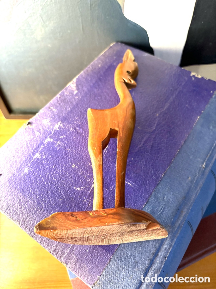 Vintage: FIGURA VINTAGE DE MADERA. - Foto 4