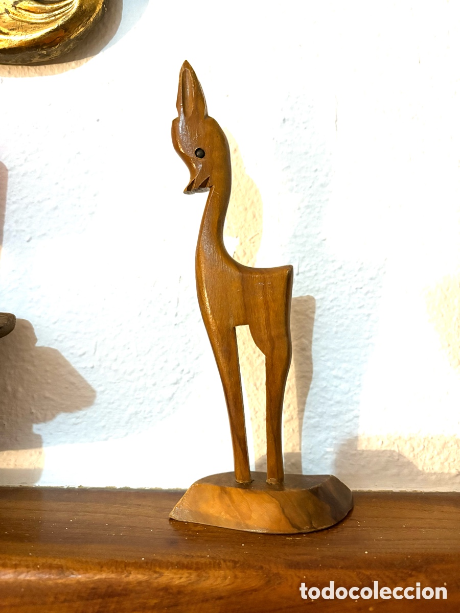 Vintage: FIGURA VINTAGE DE MADERA. - Foto 6
