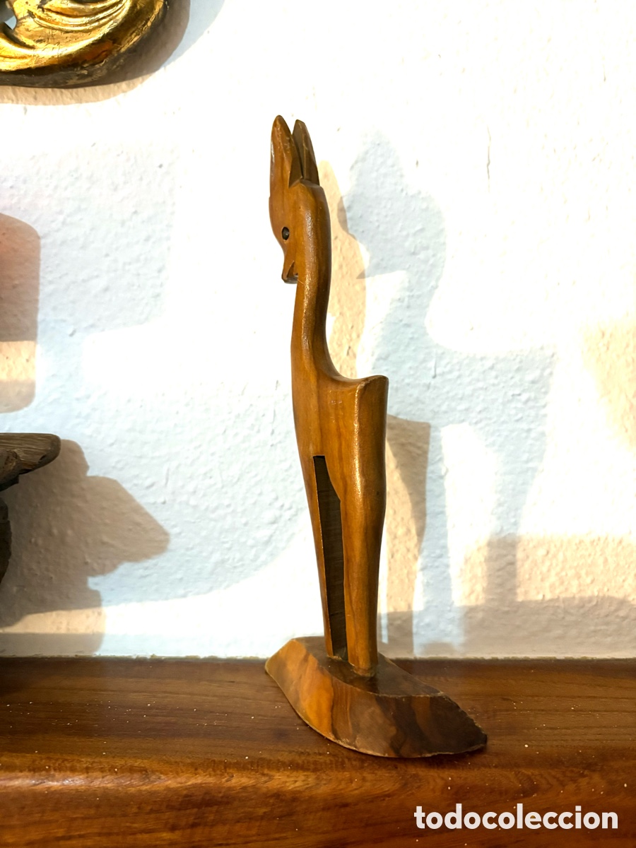 Vintage: FIGURA VINTAGE DE MADERA. - Foto 7