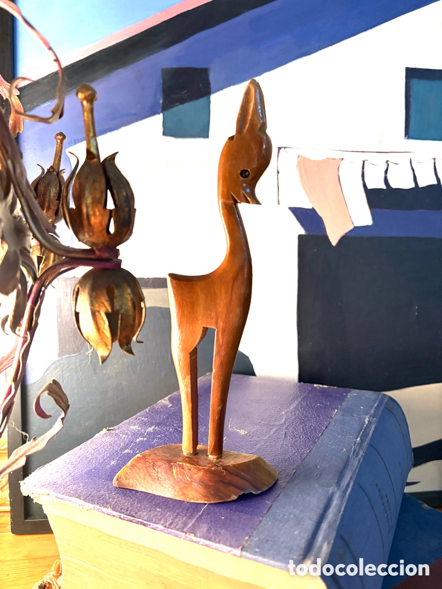 Vintage: FIGURA VINTAGE DE MADERA.