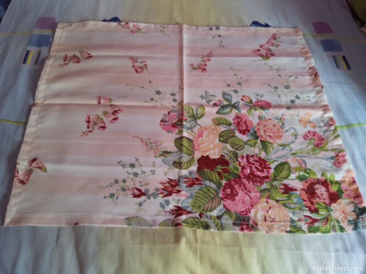 Vintage: CUADRANTE DE TELA TAPICERIA-A&Ntilde;OS 80