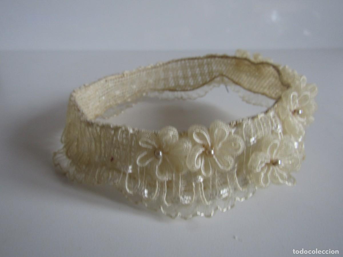 Vintage: PRECIOSA DIADEMA TIARA DE NI&Ntilde;A TRAJE DE COMUNI&Oacute;N MEDIADOS S.XX RAR