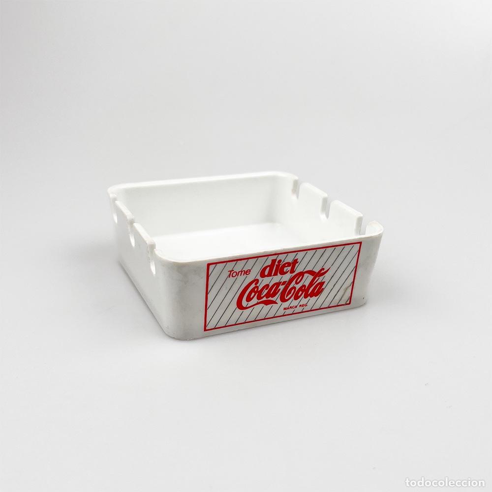 Vintage: Cenicero Coca Cola pl&aacute;stico, 1980s - Foto 1