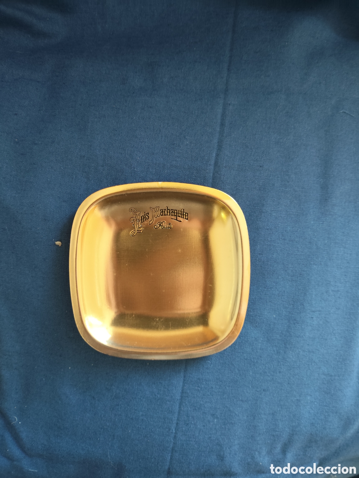 Vintage: Cenicero de aluminio anis Machaquito