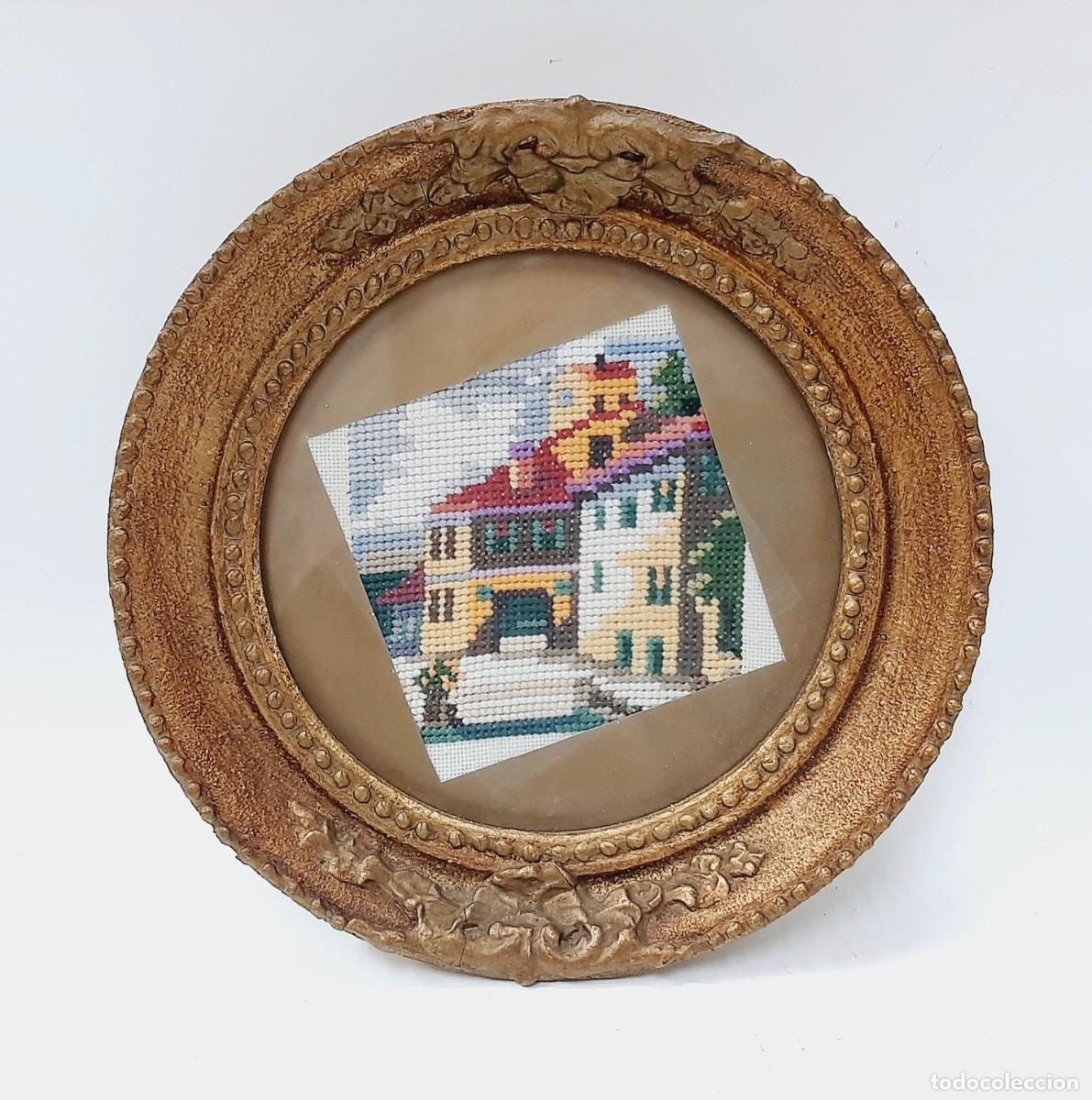 Vintage: Tapiz vintage enmarcado con gobelino (3.3)