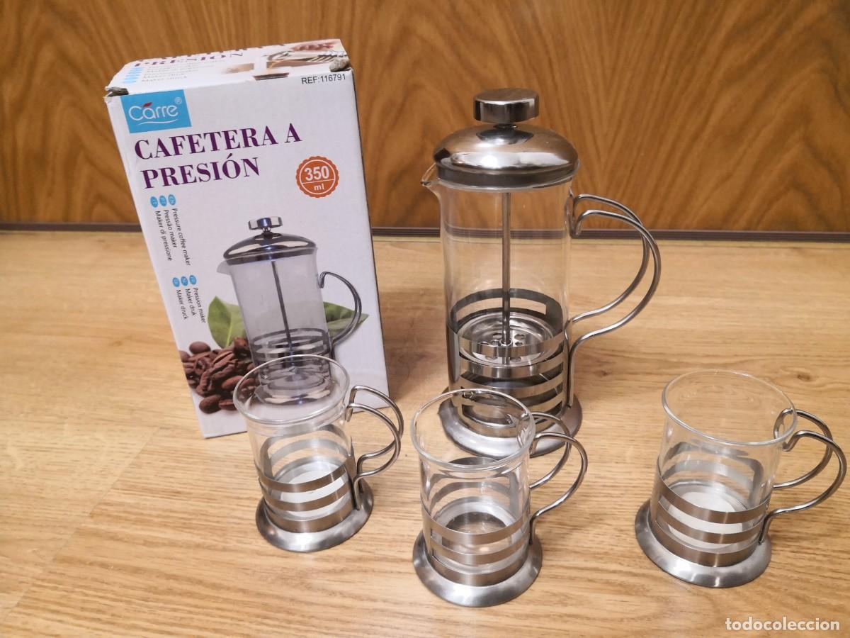 Vintage: JUEGO CAFETERA &Eacute;MBOLO FRANCESA SIN ESTRENAR - Foto 1