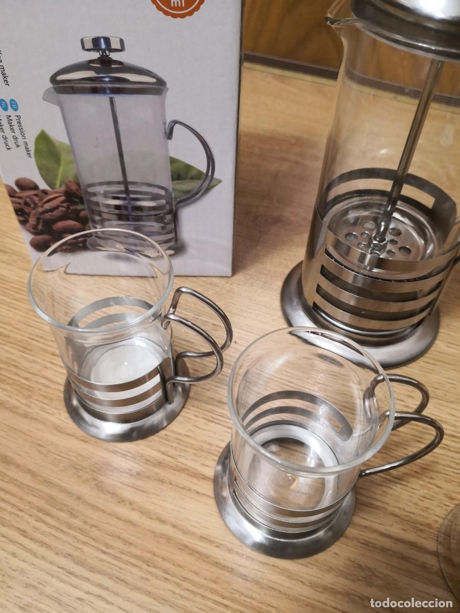 Vintage: JUEGO CAFETERA &Eacute;MBOLO FRANCESA SIN ESTRENAR - Foto 6