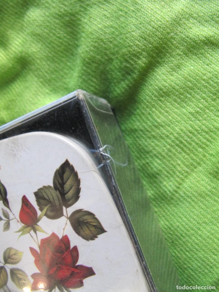 Vintage: LOTE POSAVASOS DE MADERA TEMATICA ROSAS - Foto 5