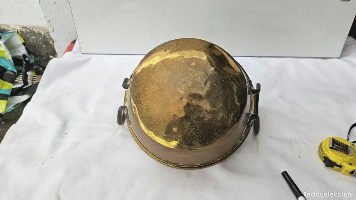 Vintage: cazuela antigua de metal - Foto 3