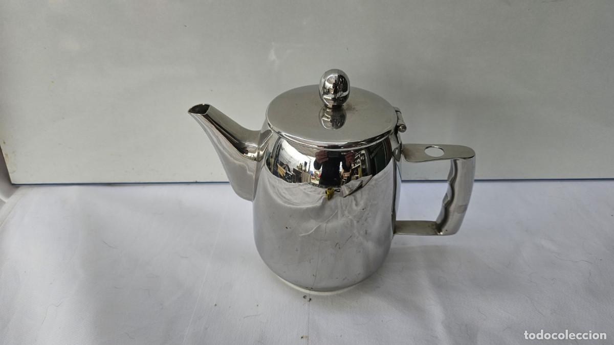 Vintage: lechera de acero inoxidable - Foto 1