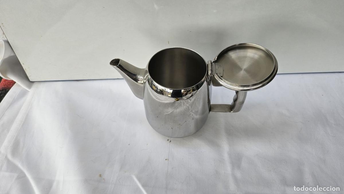 Vintage: lechera de acero inoxidable - Foto 2