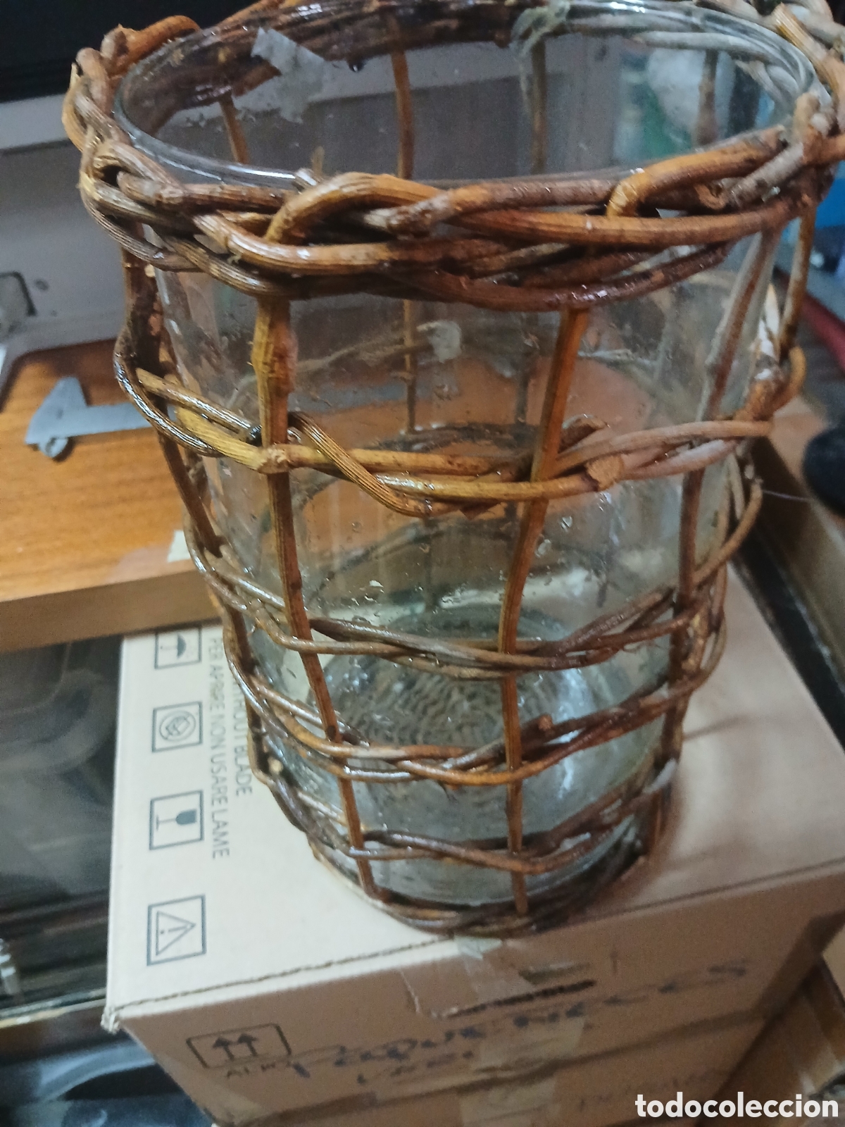 Vintage: FLORERO JARRON CRISTAL - Foto 1